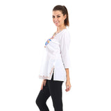 Village Venture- Blusa Casual Bordada 20166