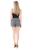 Village Venture Short Corto Estampado Ajustable Unitalla Jade-Mod. 9001-4