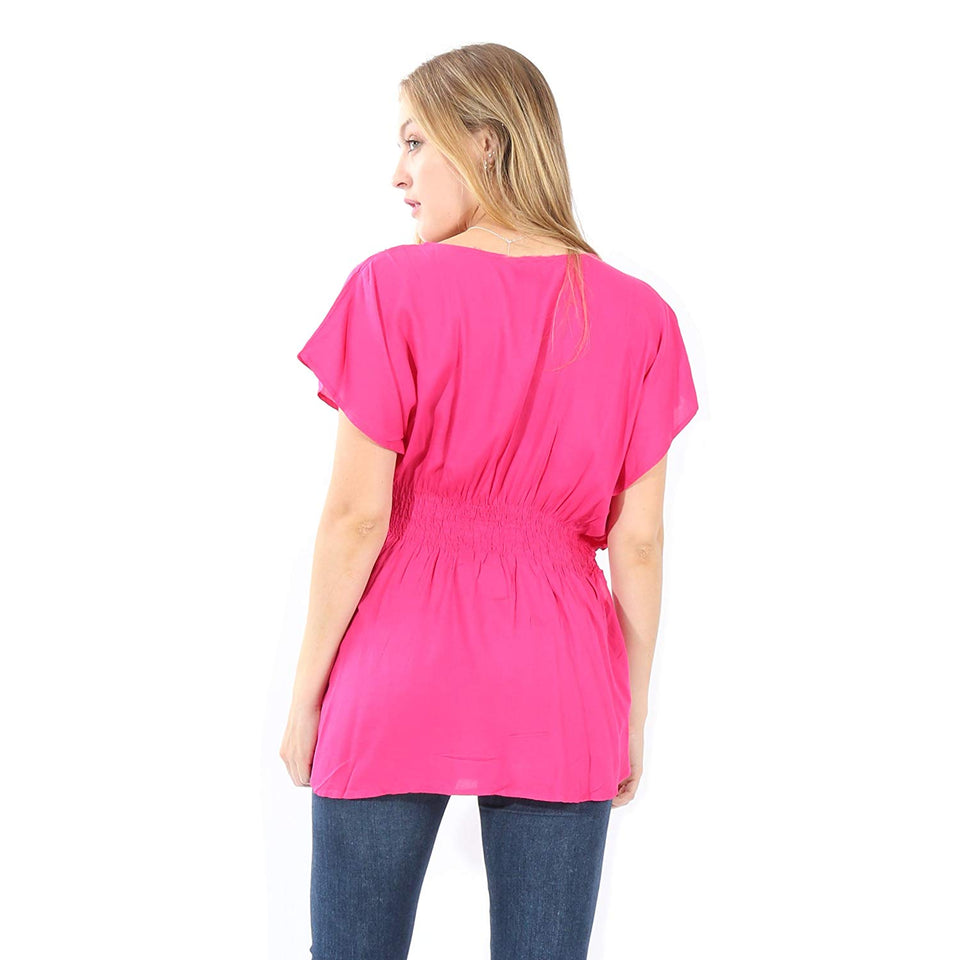 Village Venture- Blusa Casual Bordada 20109K