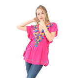 Village Venture- Blusa Casual Bordada 20109K