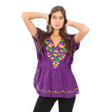 Village Venture- Blusa Casual Bordada 20109K