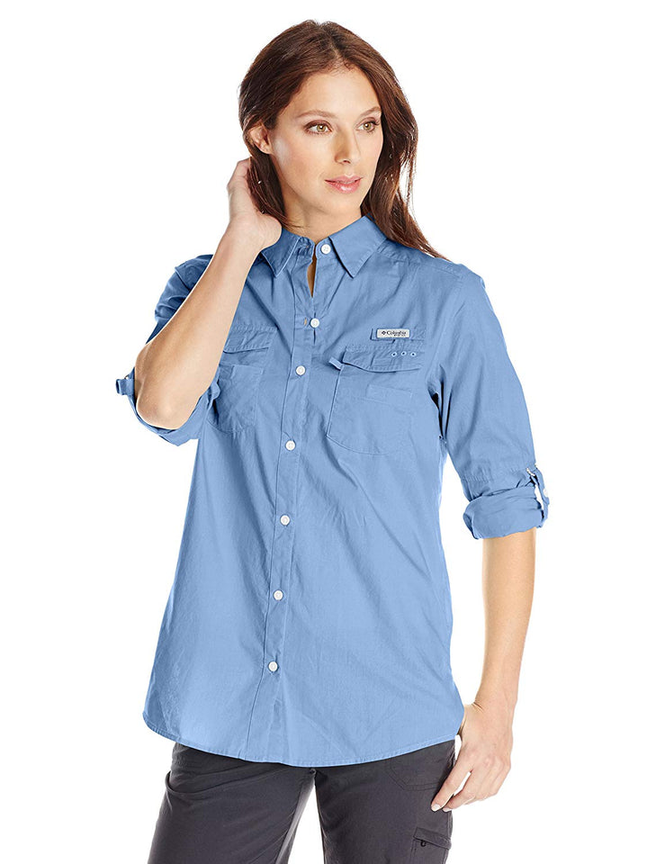 Columbia Sportswear Bonehead II Camisa con Mangas enrollables para Mujer