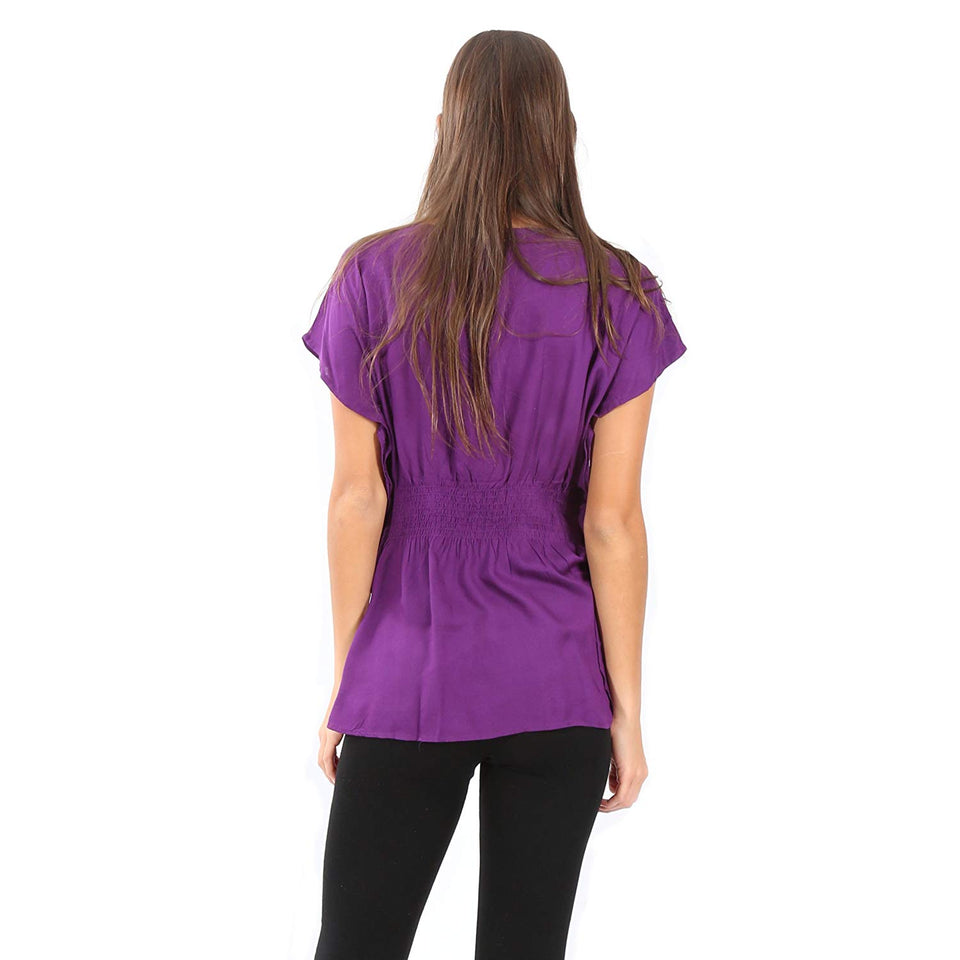 Village Venture- Blusa Casual Bordada 20109K