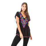 Village Venture- Blusa Casual Bordada 20109K