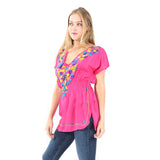 Village Venture- Blusa Casual Bordada 20109K