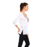 Village Venture- Blusa Casual Bordada 20166
